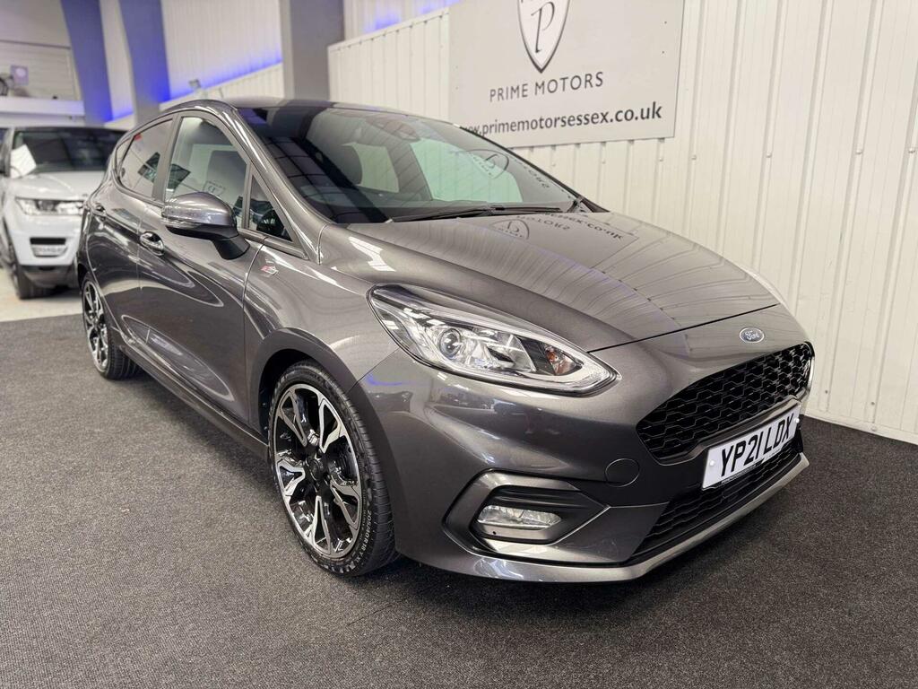Ford Fiesta 1.0T Ecoboost Mhev St-line X Edition Euro 6 Ss YP21LDX Grey #2