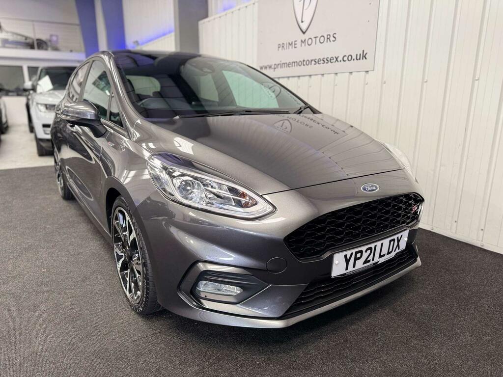 Ford Fiesta 1.0T Ecoboost Mhev St-line X Edition Euro 6 Ss YP21LDX Grey #3