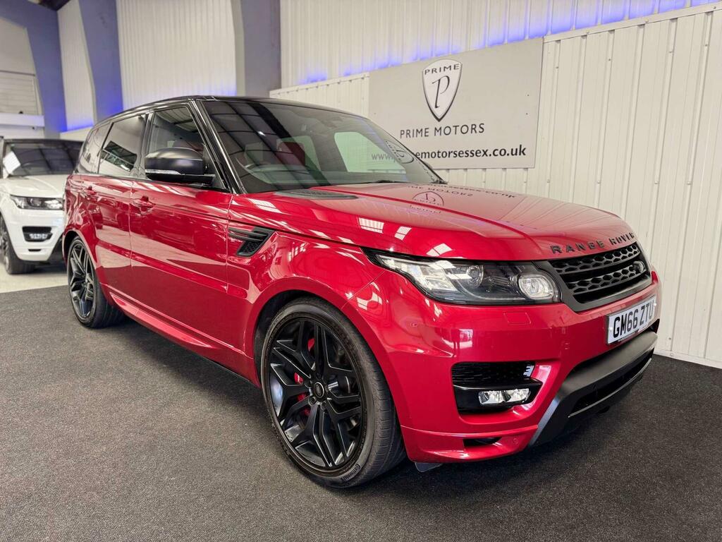 Land Rover Range Rover Sport 3.0 Sd V6 Dynamic 4Wd Euro 6 S Red