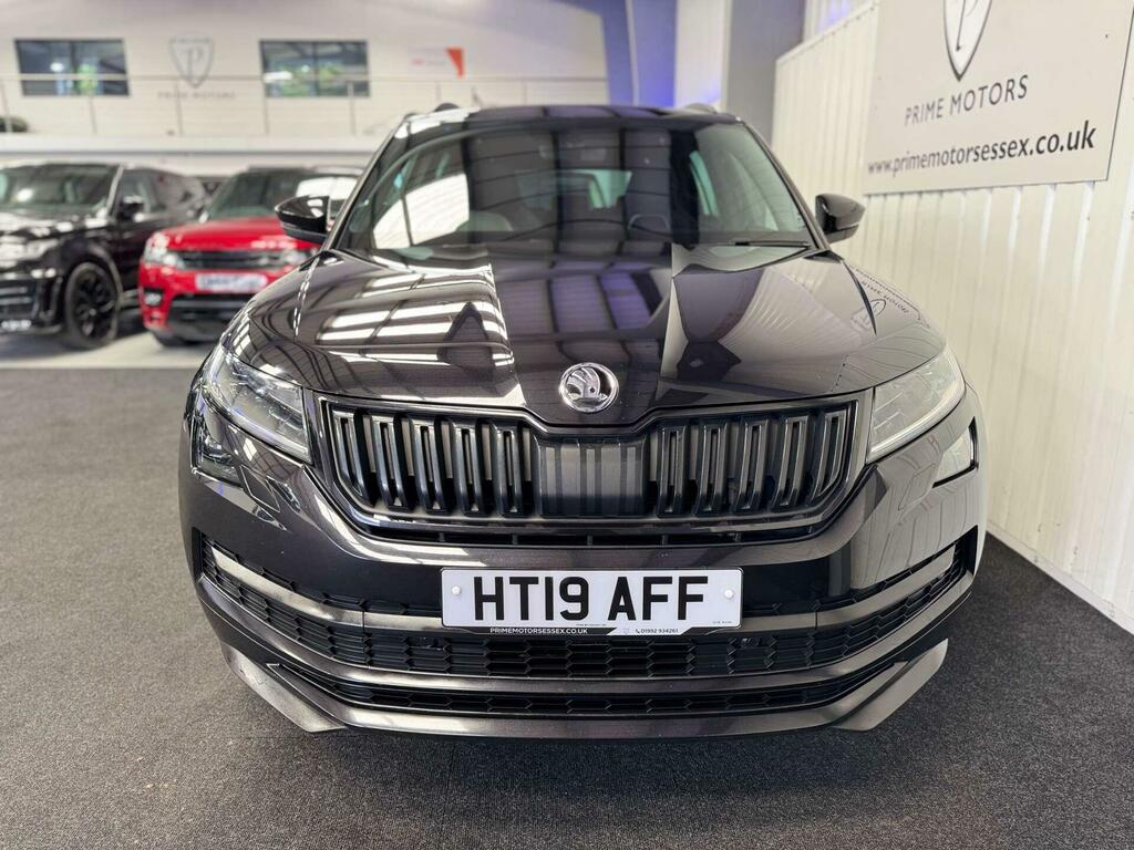 Skoda Kodiaq 2.0 Tsi Sportline Dsg 4Wd Euro 6 Ss 7 Seat HT19AFF Black #5
