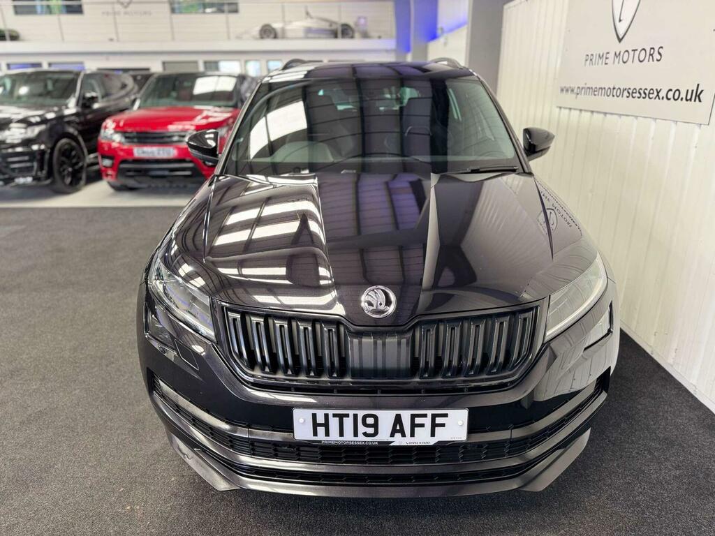Skoda Kodiaq 2.0 Tsi Sportline Dsg 4Wd Euro 6 Ss 7 Seat HT19AFF Black #6