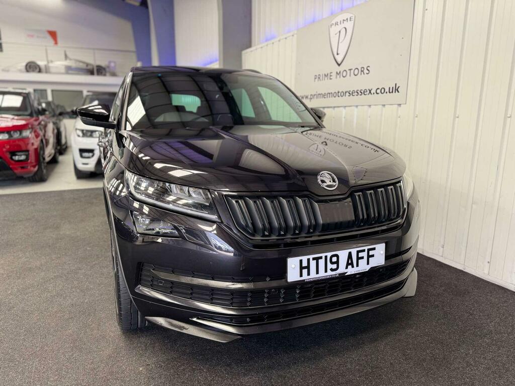 Skoda Kodiaq 2.0 Tsi Sportline Dsg 4Wd Euro 6 Ss 7 Seat HT19AFF Black #4