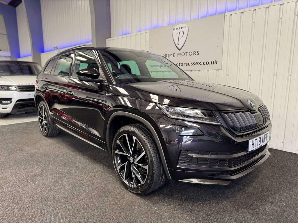 Skoda Kodiaq 2.0 Tsi Sportline Dsg 4Wd Euro 6 Ss 7 Seat Black