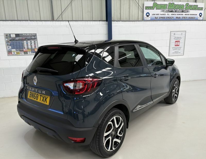 Renault Captur 1.5 Dci 90Bhp Iconic Energy Euro 6 Ulez Co BN68TXK Blue #6
