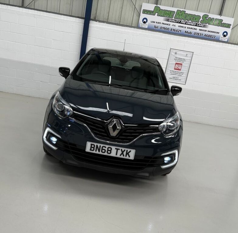 Renault Captur 1.5 Dci 90Bhp Iconic Energy Euro 6 Ulez Co BN68TXK Blue #2