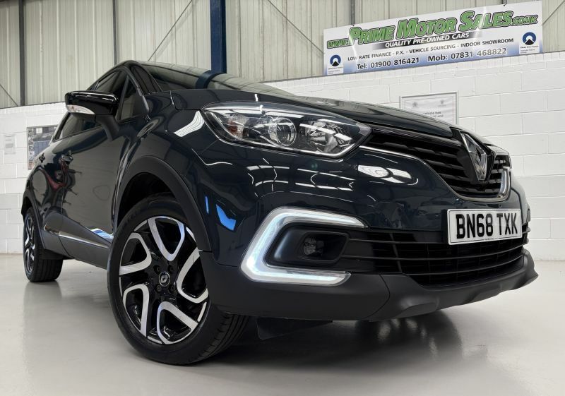 Renault Captur 1.5 Dci 90Bhp Iconic Energy Euro 6 Ulez Co BN68TXK Blue #3