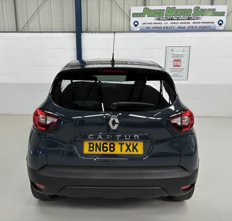 Renault Captur 1.5 Dci 90Bhp Iconic Energy Euro 6 Ulez Co BN68TXK Blue #5