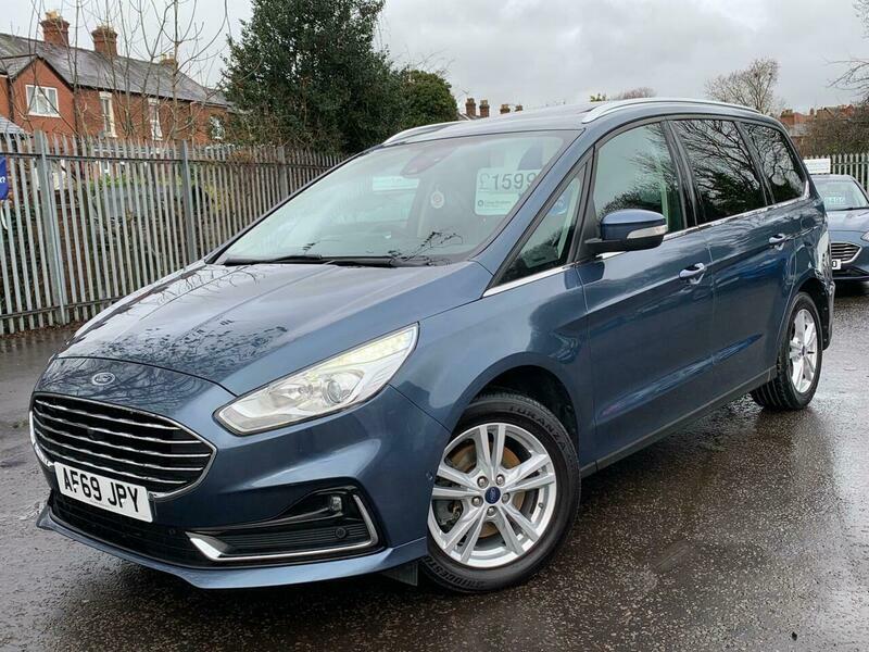 Ford Galaxy 2.0 Ecoblue Titanium Euro AF69JPY Blue #2