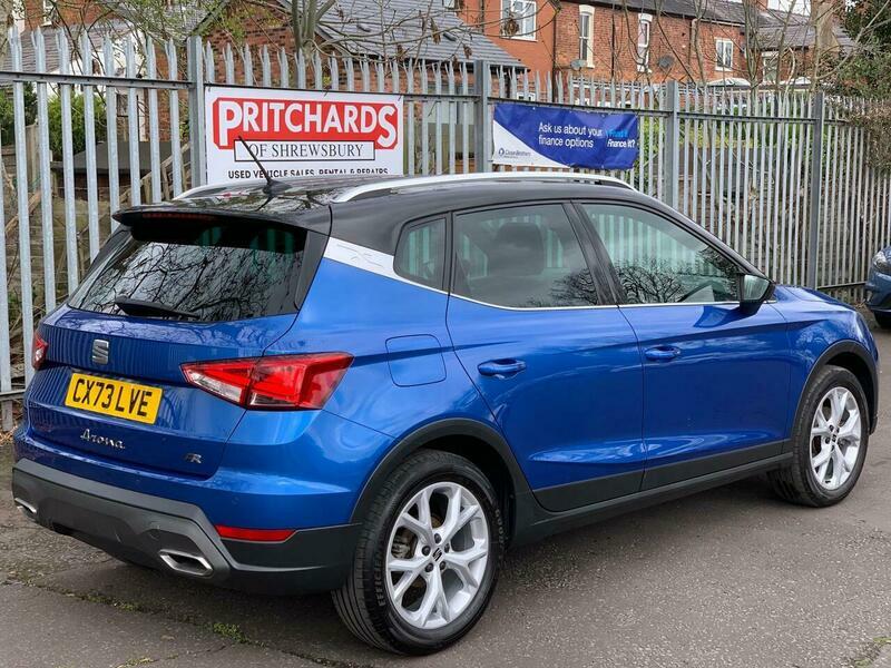 Seat Arona 1.0 Tsi Fr Euro CX73LVE Blue #4