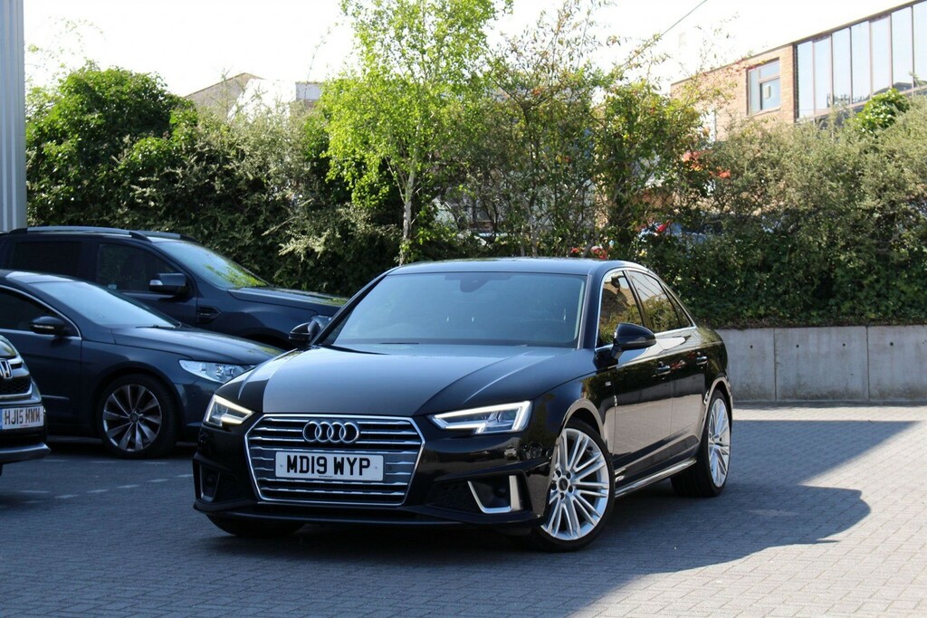 Audi A4 2.0 Tdi 35 S Line S Tronic Euro 6 Ss MD19WYP Black #2
