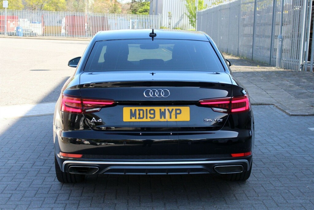 Audi A4 2.0 Tdi 35 S Line S Tronic Euro 6 Ss MD19WYP Black #5