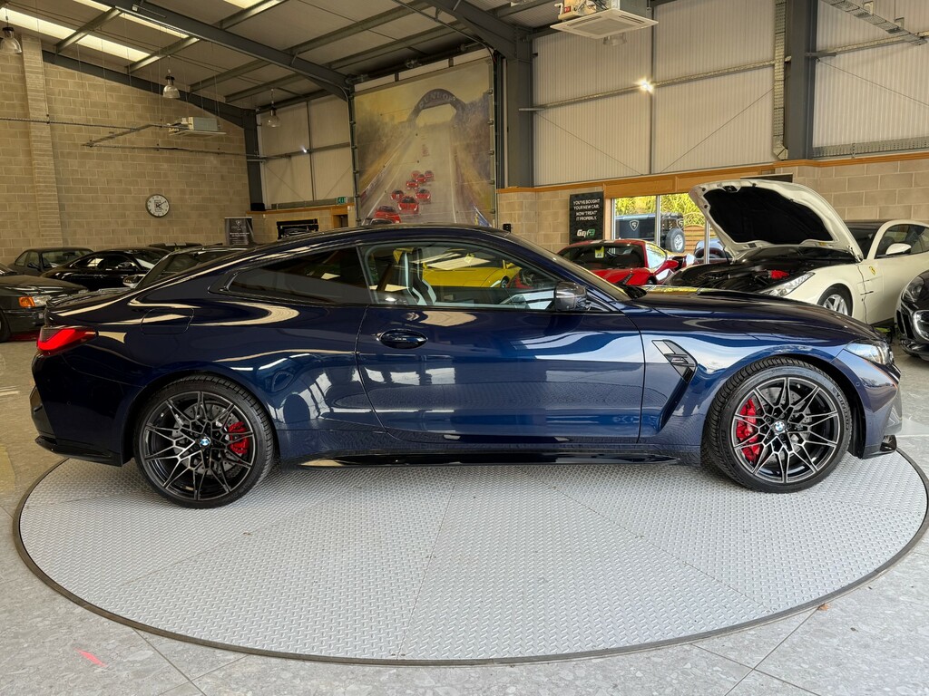 BMW M4 3.0 Biturbo Competition Steptronic M Xdrive Euro 6 YE23VBO Blue #4