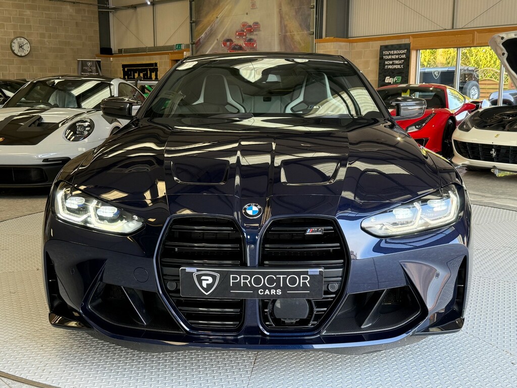 BMW M4 3.0 Biturbo Competition Steptronic M Xdrive Euro 6 YE23VBO Blue #2