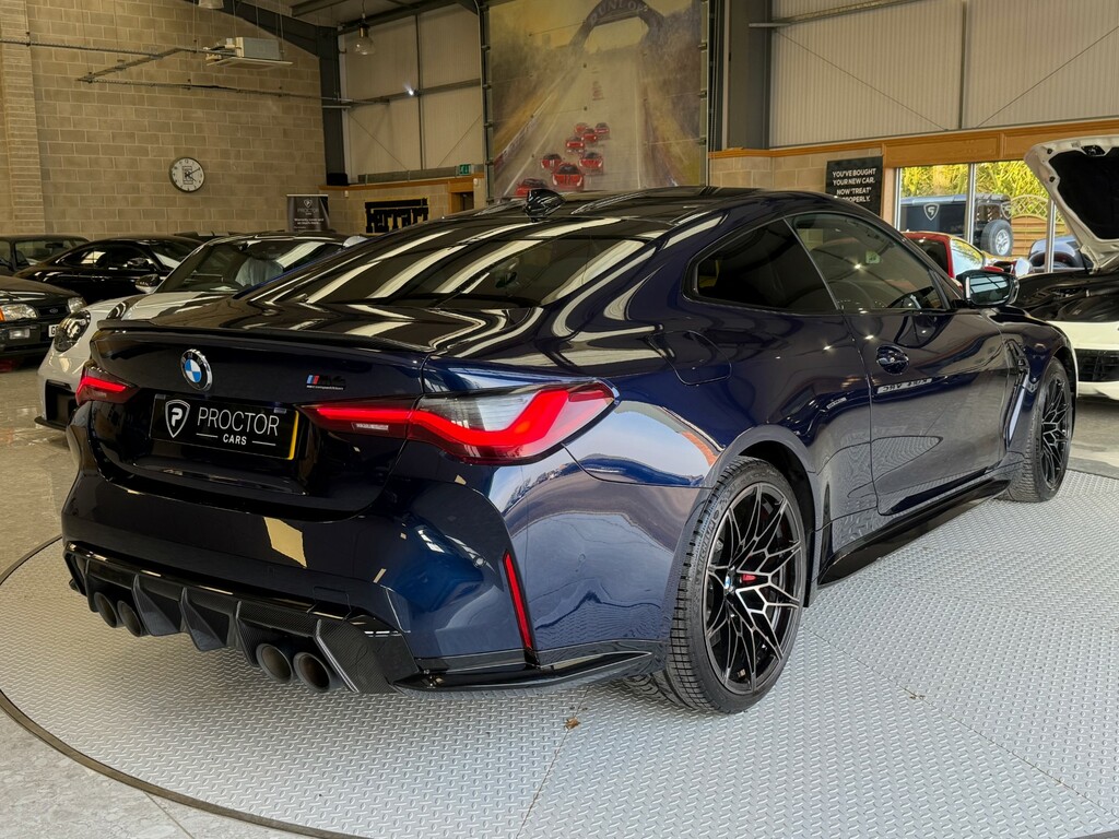BMW M4 3.0 Biturbo Competition Steptronic M Xdrive Euro 6 YE23VBO Blue #5