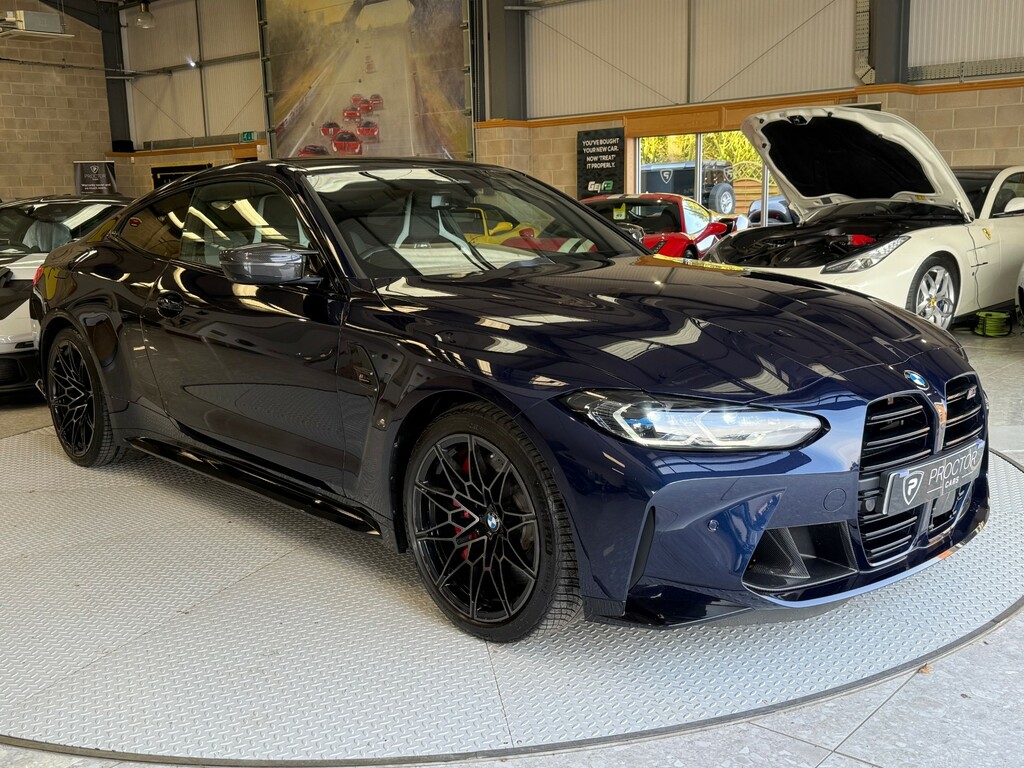 BMW M4 3.0 Biturbo Competition Steptronic M Xdrive Euro 6 YE23VBO Blue #3