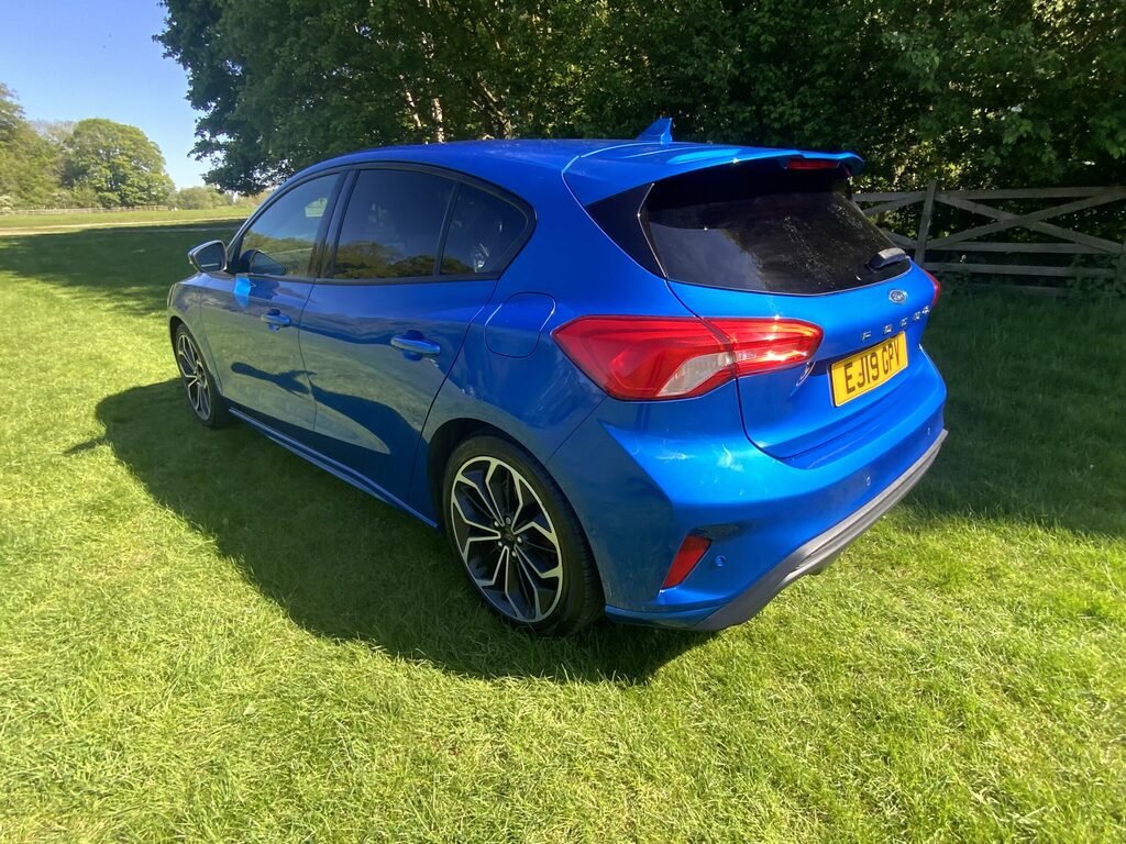 Ford Focus St-line X Tdci Hatchback EJ19GPV Blue #6