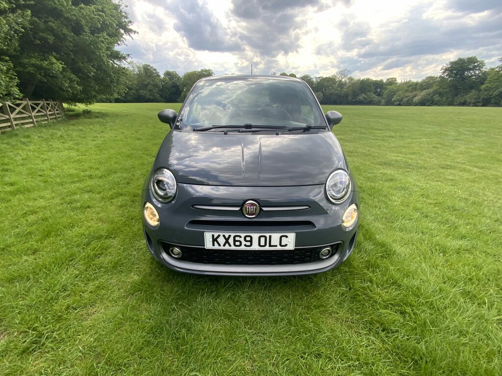 Fiat 500 Sport Hatchback KX69OLC Grey #3