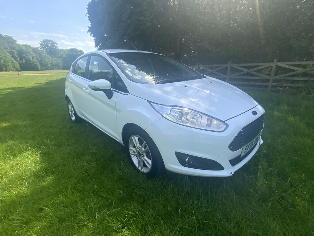Ford Fiesta 1-0 Ecoboost Zetec Hatchback EF15OMZ White #2