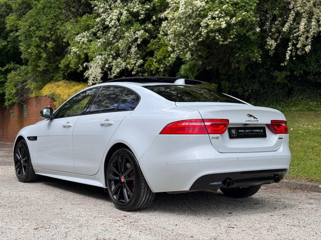 Jaguar XE 2.0D R-sport Awd Euro 6 Ss YE68DRO White #5