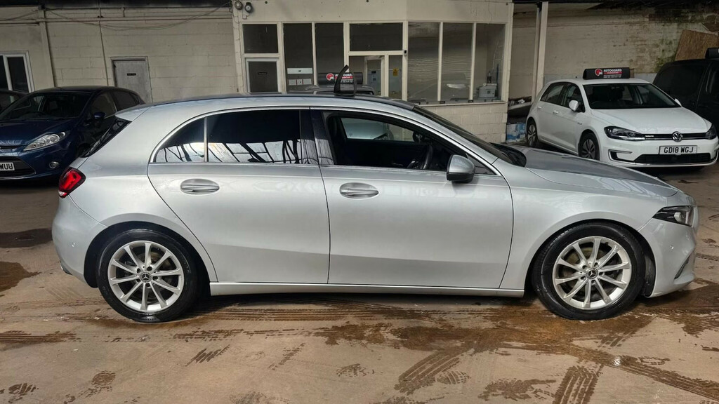 Mercedes-Benz A Class 1.5 A180d Sport Executive Hatchback 7 KE68OVV Silver #4