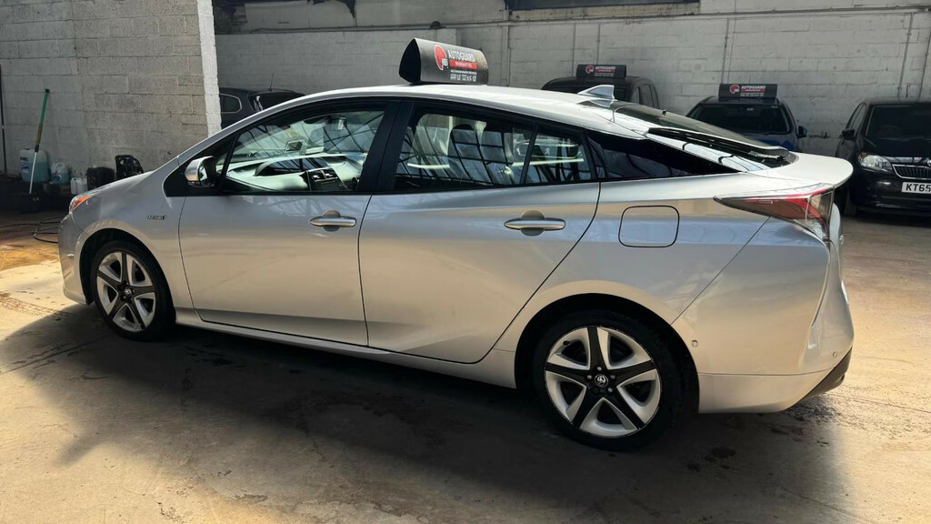 Toyota Prius 1.8 Vvt-h Excel Cvt Euro 6 S S 15In Alloy Silver #5
