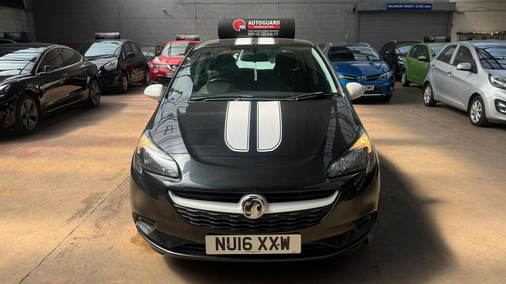Vauxhall Corsa 1.2I Sting Euro 6 Hatchback NU16XXW Black #3