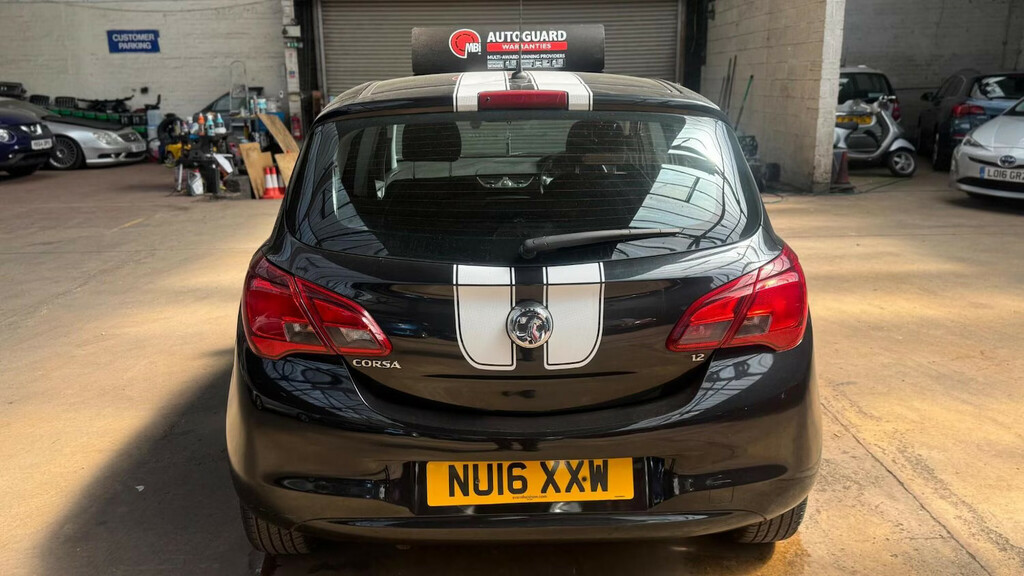 Vauxhall Corsa 1.2I Sting Euro 6 Hatchback NU16XXW Black #5