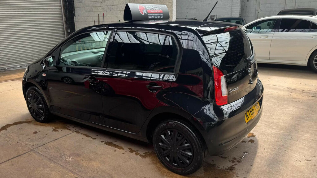 Skoda Citigo 1.0 Mpi Se Euro 6 Hatchback KT65TWE Black #4