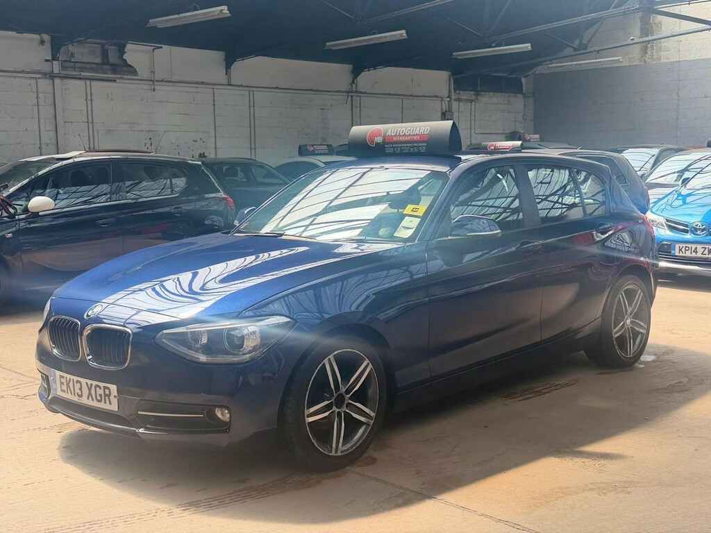 BMW 1 Series 118D Sport Step Hatchback EK13XGR Blue #5