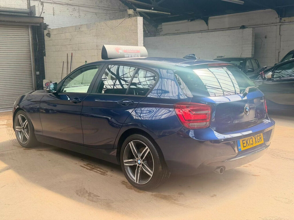 BMW 1 Series 118D Sport Step Hatchback EK13XGR Blue #6