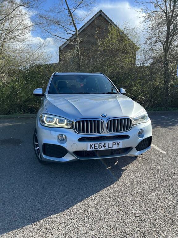 BMW X5 3.0 40D M Sport Xdrive Euro 6 Ss KE64LPY Silver #2