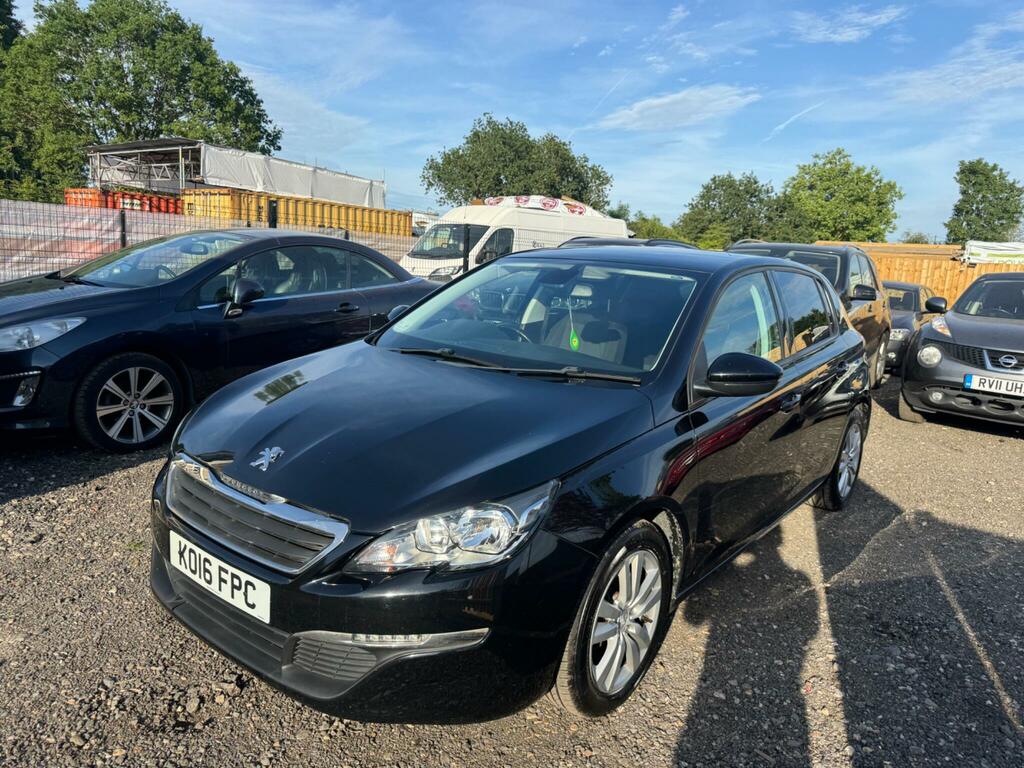 Peugeot 308 1.6 Bluehdi Active Euro 6 Ss KO16FPC Black #6