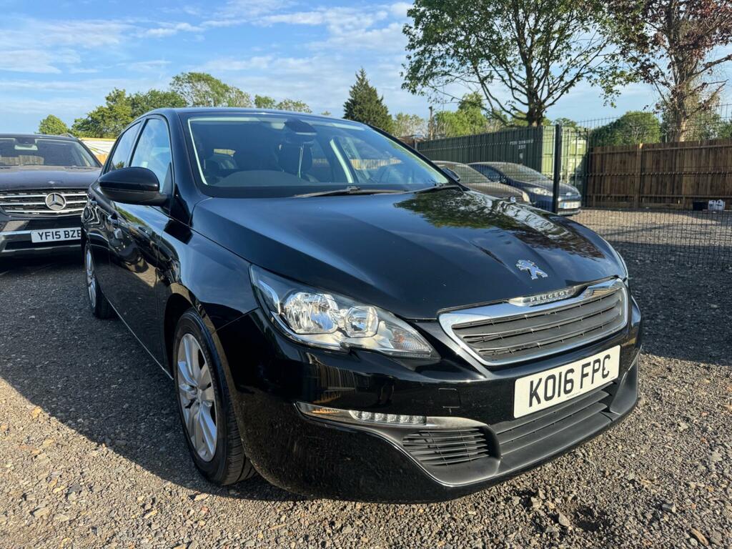 Peugeot 308 1.6 Bluehdi Active Euro 6 Ss KO16FPC Black #3