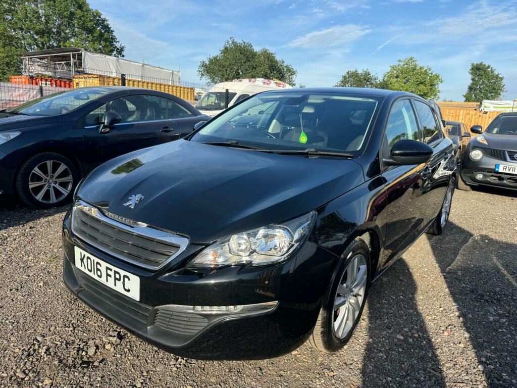 Peugeot 308 1.6 Bluehdi Active Euro 6 Ss KO16FPC Black #4