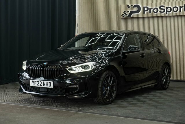 BMW 1 Series 2.0 118D M Sport Lcp Hatchback E YF22NHD Black #3