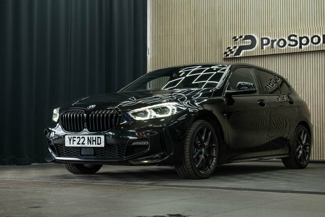 BMW 1 Series 2.0 118D M Sport Lcp Hatchback E YF22NHD Black #5