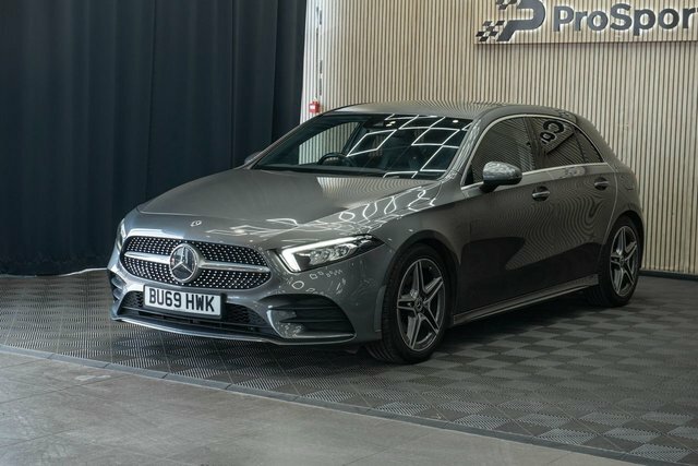 Mercedes-Benz A Class 1.3 A200 Amg Line Hatchback 7G-dct Euro BU69HWK Grey #3