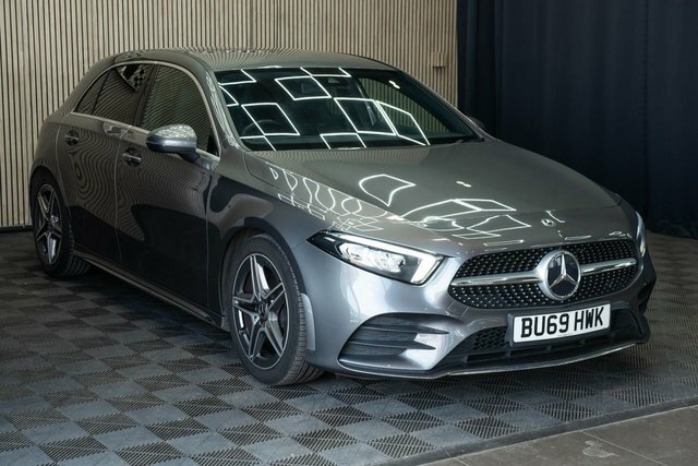 Mercedes-Benz A Class 1.3 A200 Amg Line Hatchback 7G-dct Euro BU69HWK Grey #4