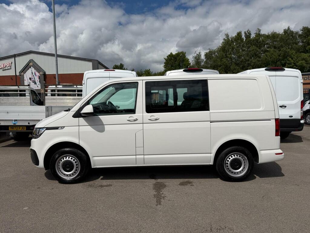 Volkswagen Transporter Combi Van 2.0 Tdi T32 Startline Kombi Dsg Fwd Swb YH74PCV White #5