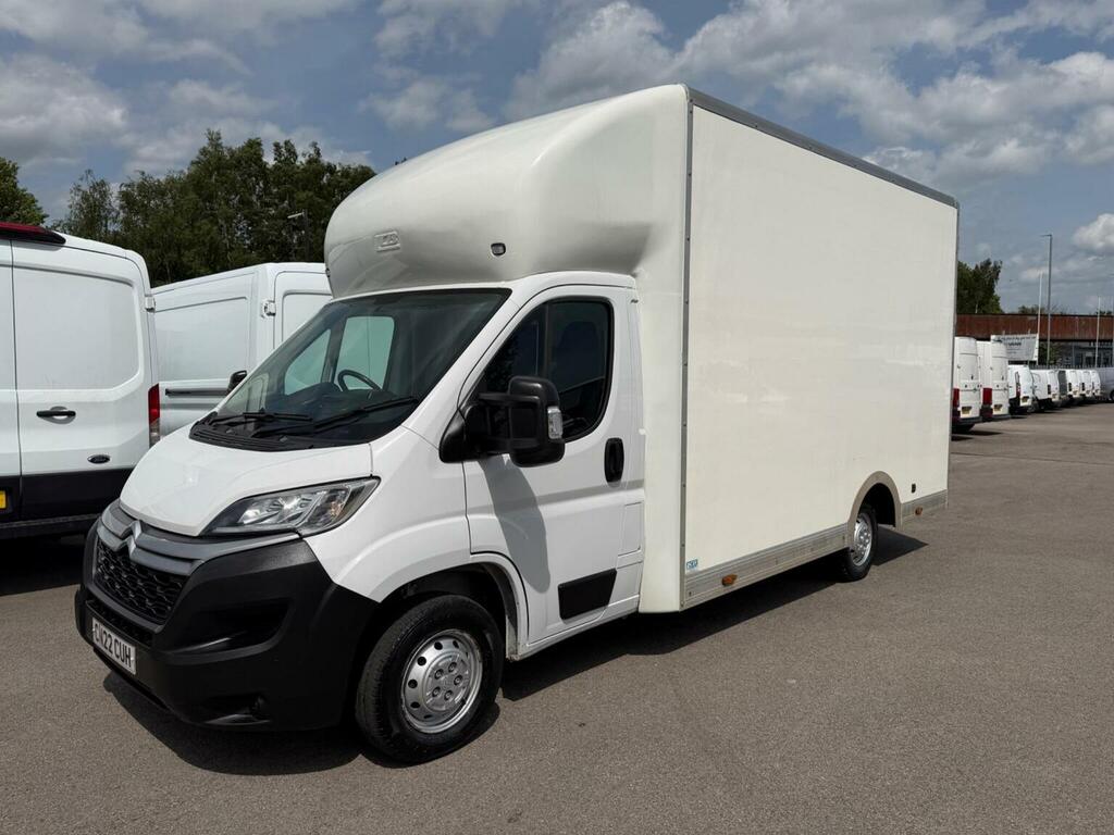 Citroen Relay Luton 2.2 Bluehdi 35 X Platform Cab L3 Euro 6 Ss CN22CUH White #3