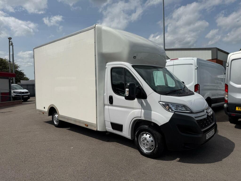 Citroen Relay Luton 2.2 Bluehdi 35 X Platform Cab L3 Euro 6 Ss White