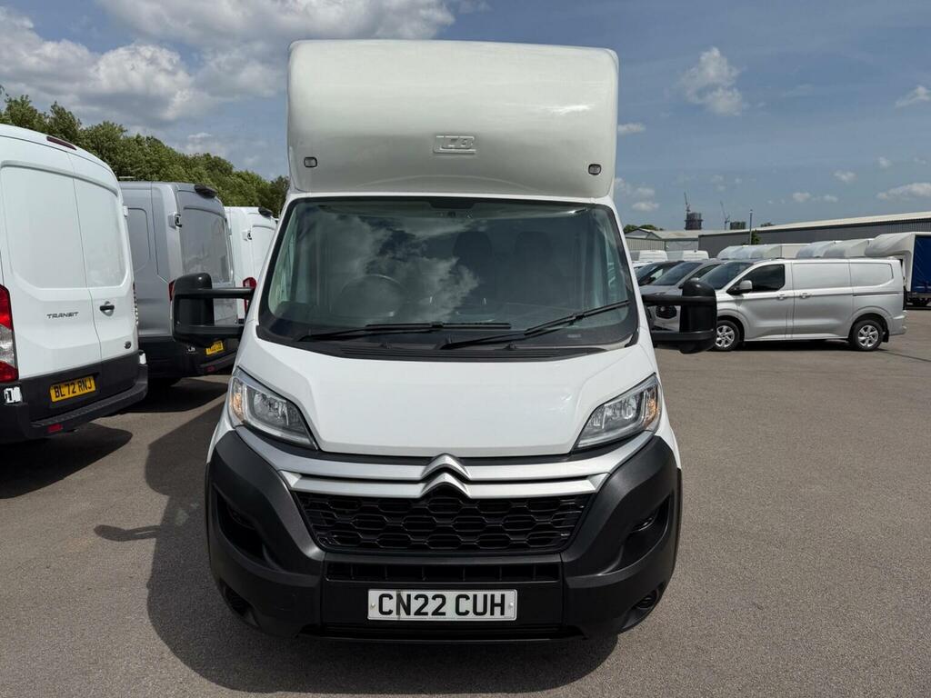 Citroen Relay Luton 2.2 Bluehdi 35 X Platform Cab L3 Euro 6 Ss CN22CUH White #2