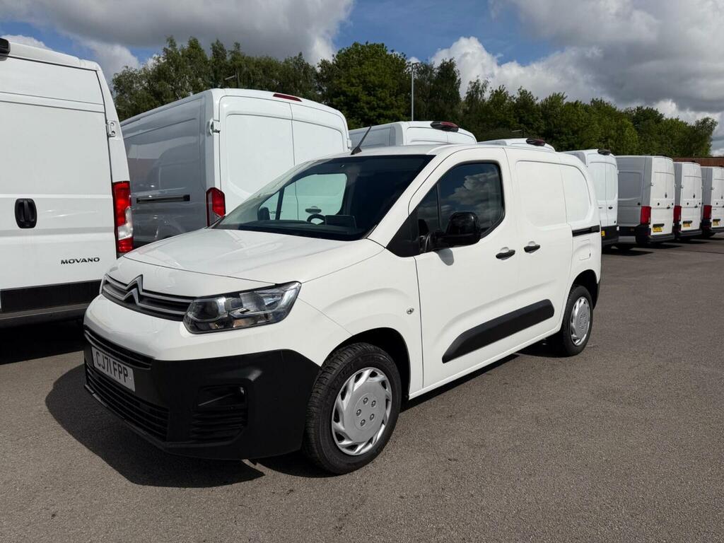 Citroen Berlingo Panel Van 1.5 Bluehdi 1000 Enterprise M Pro Swb Eu CJ71FPP White #3