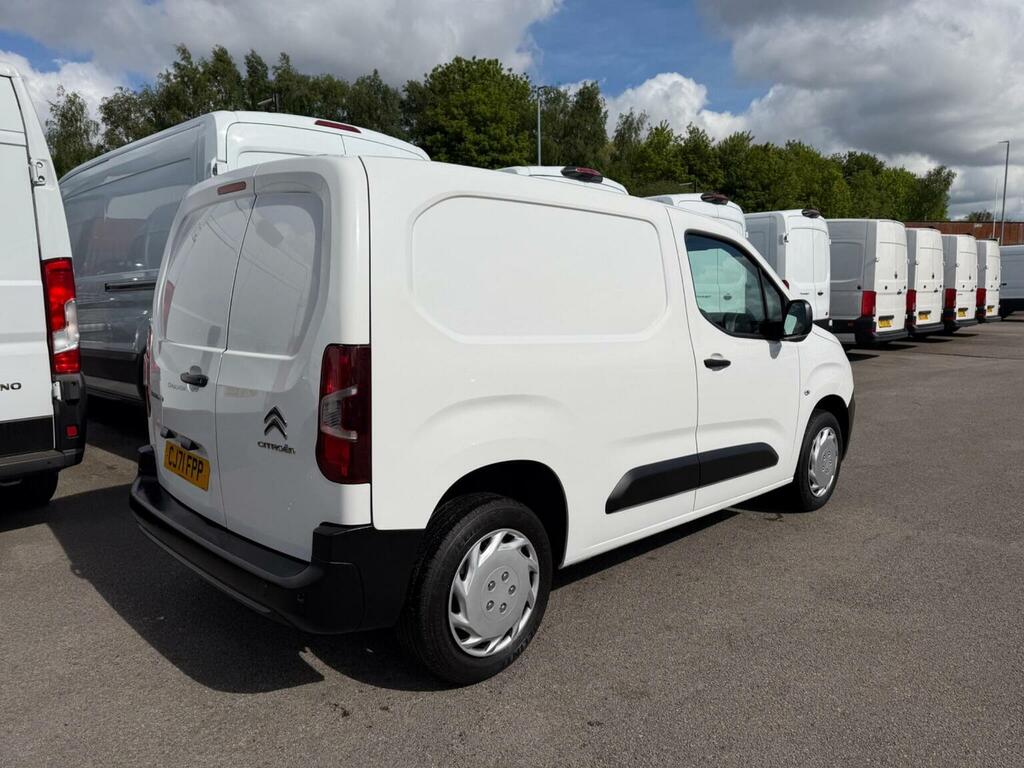 Citroen Berlingo Panel Van 1.5 Bluehdi 1000 Enterprise M Pro Swb Eu CJ71FPP White #6