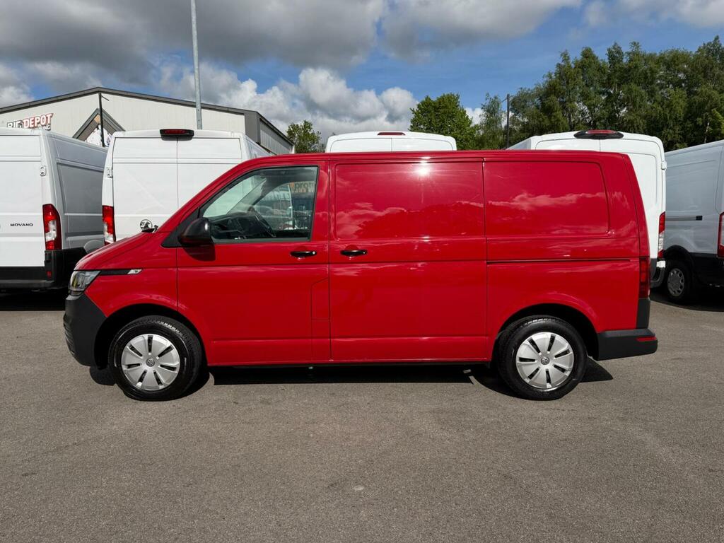Volkswagen Transporter Panel Van 2.0 Tdi T26 Startline Fwd Swb Euro 6 S YD71HXP Red #5