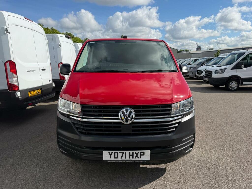 Volkswagen Transporter Panel Van 2.0 Tdi T26 Startline Fwd Swb Euro 6 S YD71HXP Red #2