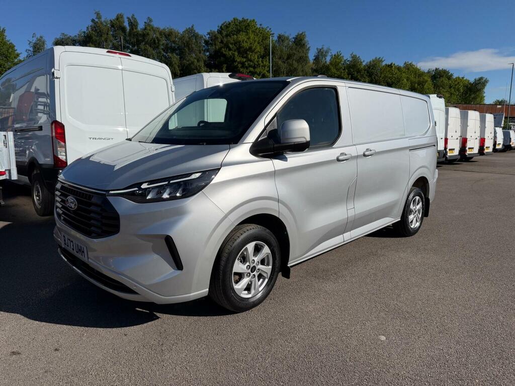 Ford Transit Custom Panel Van 2.0 300 Ecoblue Limited L1 H1 Euro BJ73UHH Silver #3