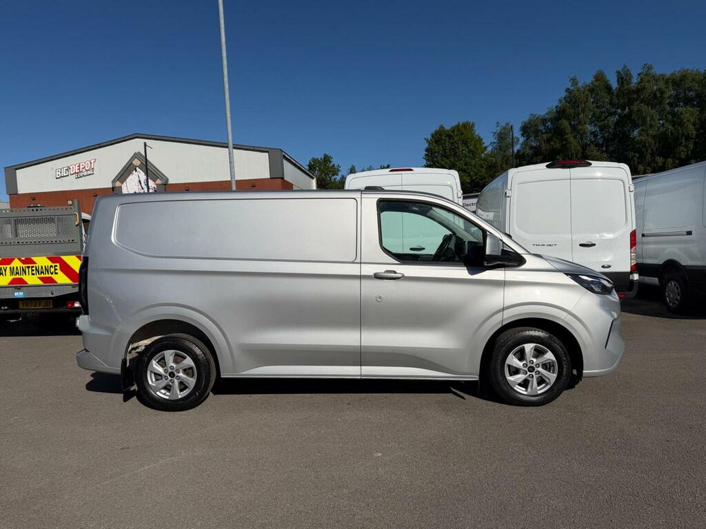 Ford Transit Custom Panel Van 2.0 300 Ecoblue Limited L1 H1 Euro BJ73UHH Silver #4