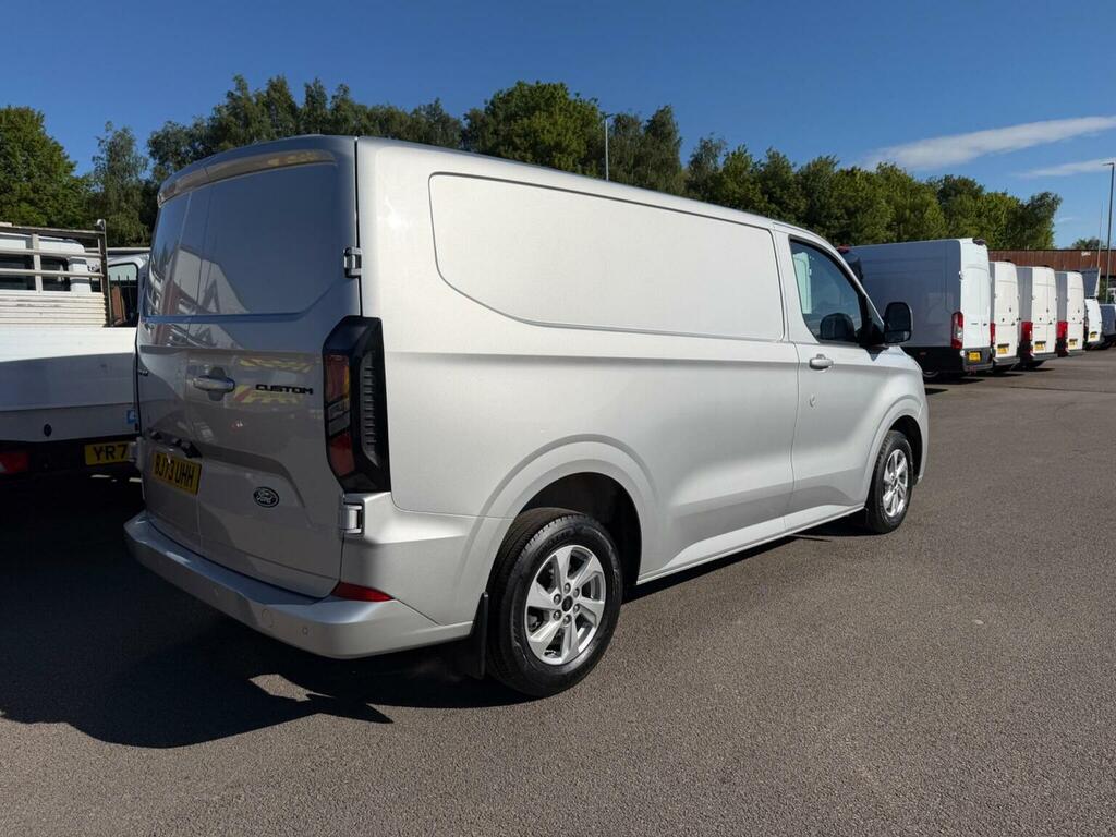 Ford Transit Custom Panel Van 2.0 300 Ecoblue Limited L1 H1 Euro BJ73UHH Silver #6