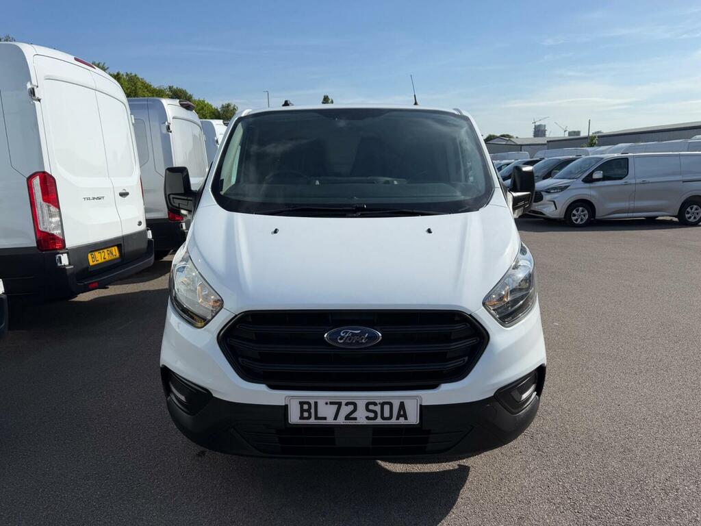 Ford Transit Custom Panel Van 2.0 300 Ecoblue Leader L2 H1 Euro 6 Ss BL72SOA White #2